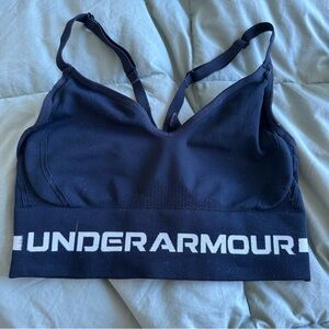 Under Armour Black Sports Bra Moisture-Wicking Performance